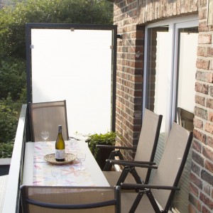 Balkon mit herrlicher Aussicht