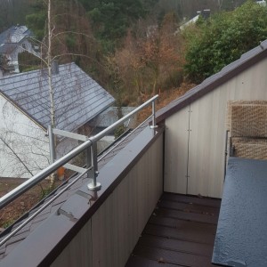 Balkon mit herrlicher Aussicht