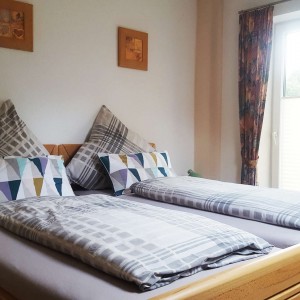 Schlafzimmer 1:  mit zwei Schlafplätzen
